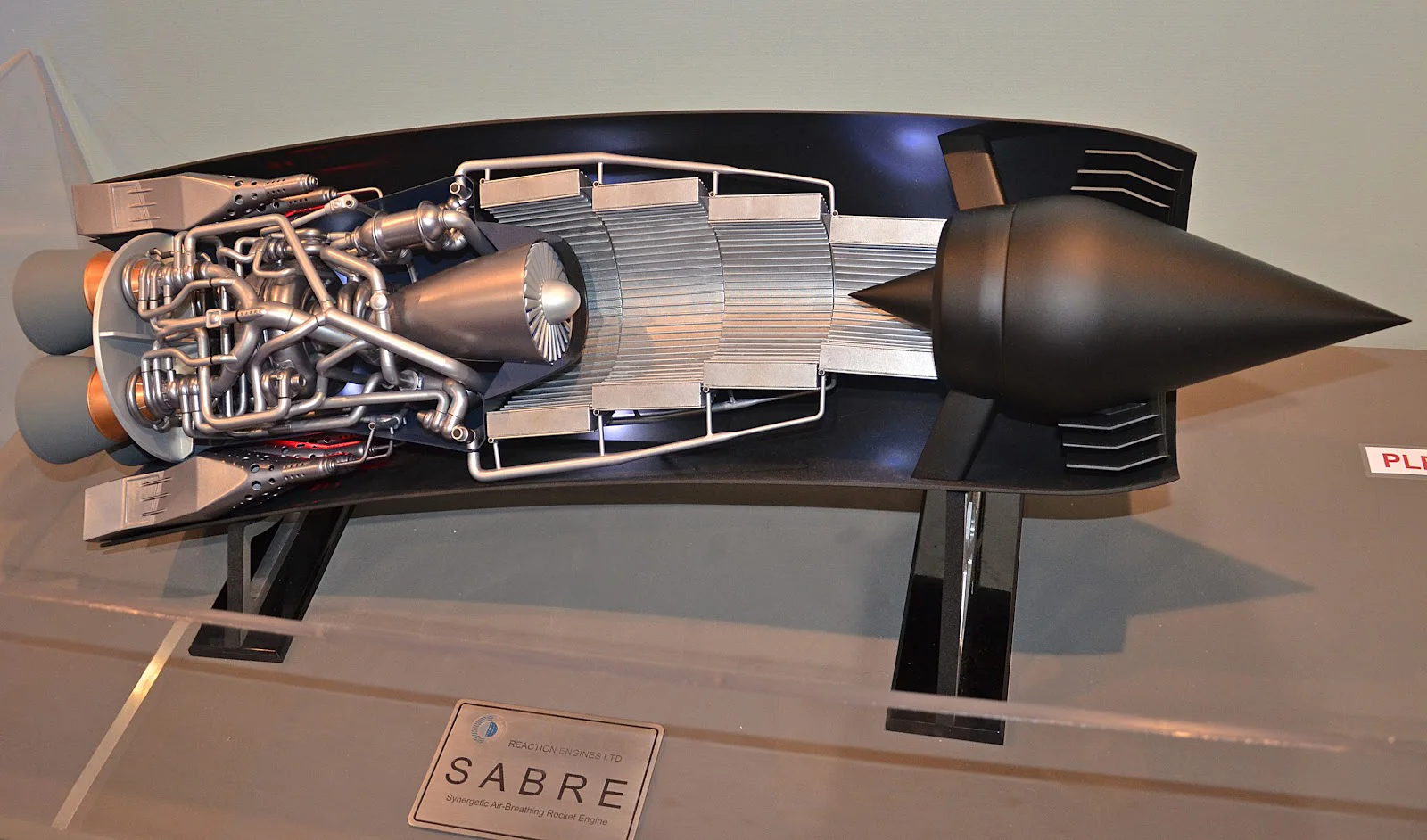 Sabre Engine Model display model